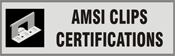 AMSI clips certifications