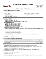 geocel 2300c msds cover 1