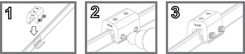 S-5-N installation steps