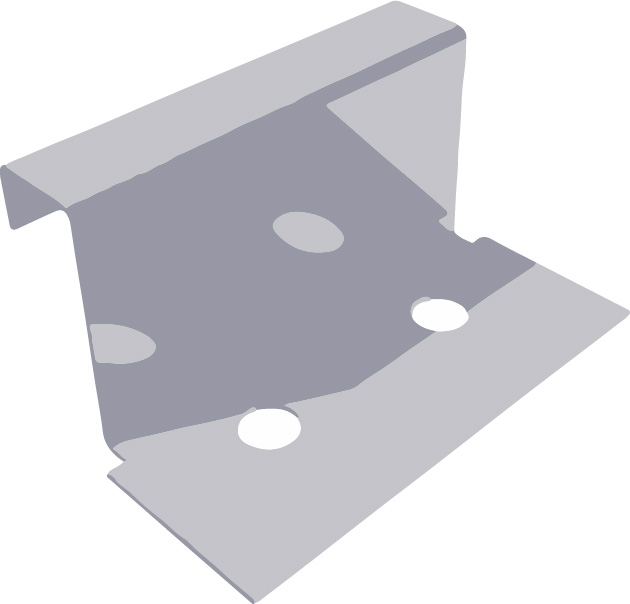 Fixed Clips Galv 1inch@4x 80 Fixed Clips Galv 1inch@4x 80